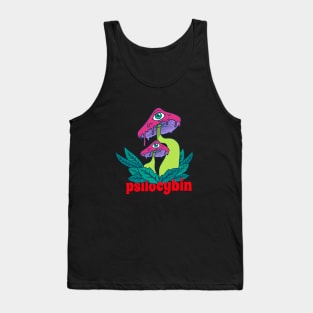 Psilocybin mushroom, Microdose mushrooms, Magic Mushrooms, hallucinogenic mushrooms, Tank Top